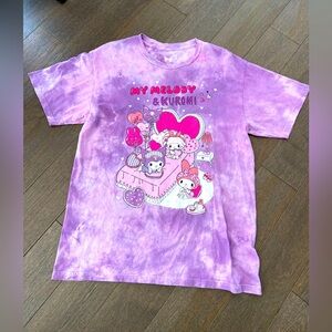 ❤️4 for $25❤️ Me melody and kuromi‎ tee shirt size large